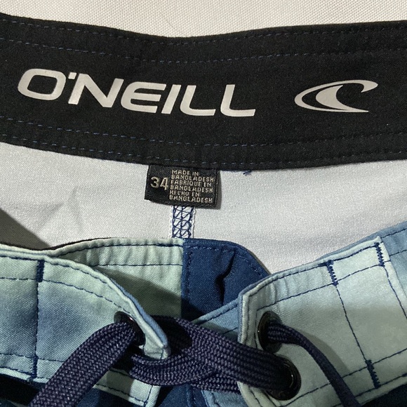 Men’s O’Neill Board Shorts Blue Size 34 - Picture 2 of 3
